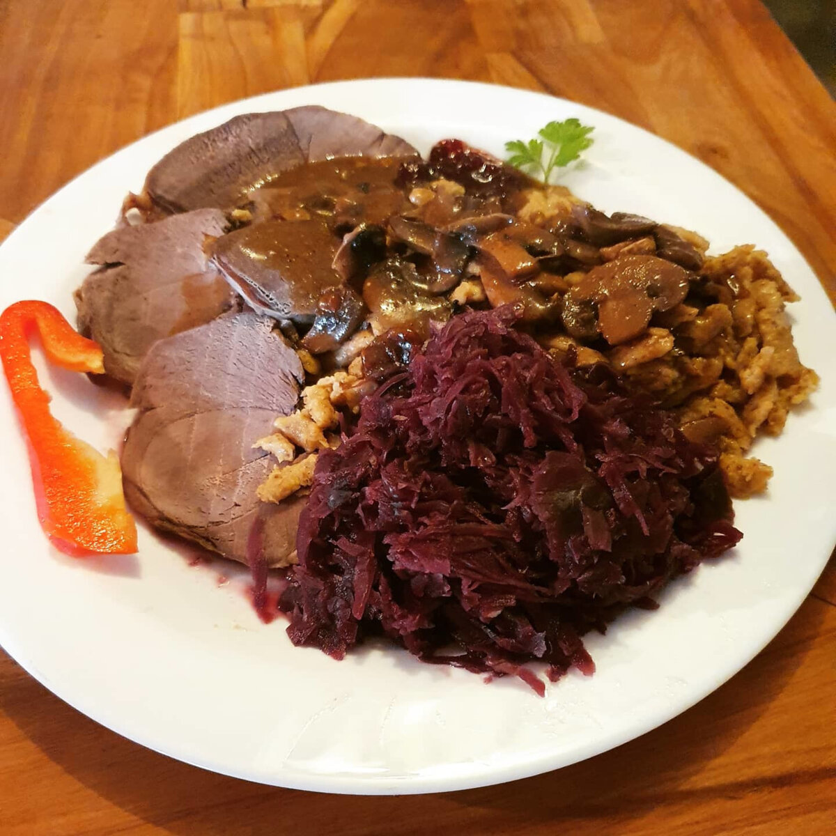 Hirschbraten