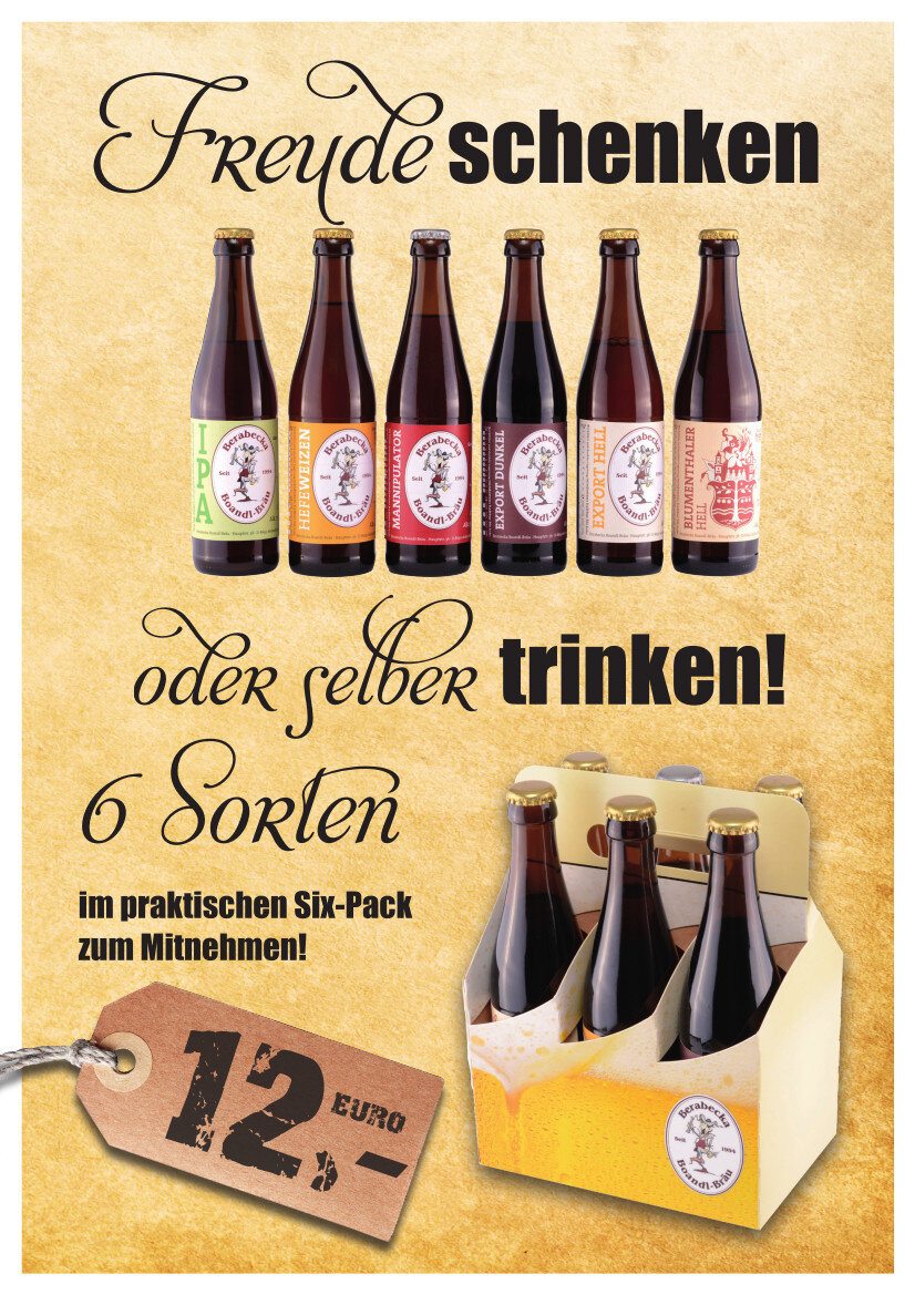 Six-Pack Berabecka Boandl-Bräu